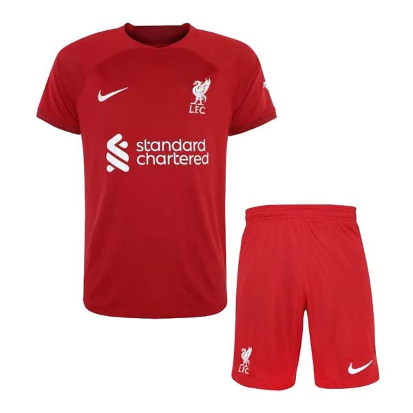 Camiseta Liverpool Primera equipo Niños 2022-23